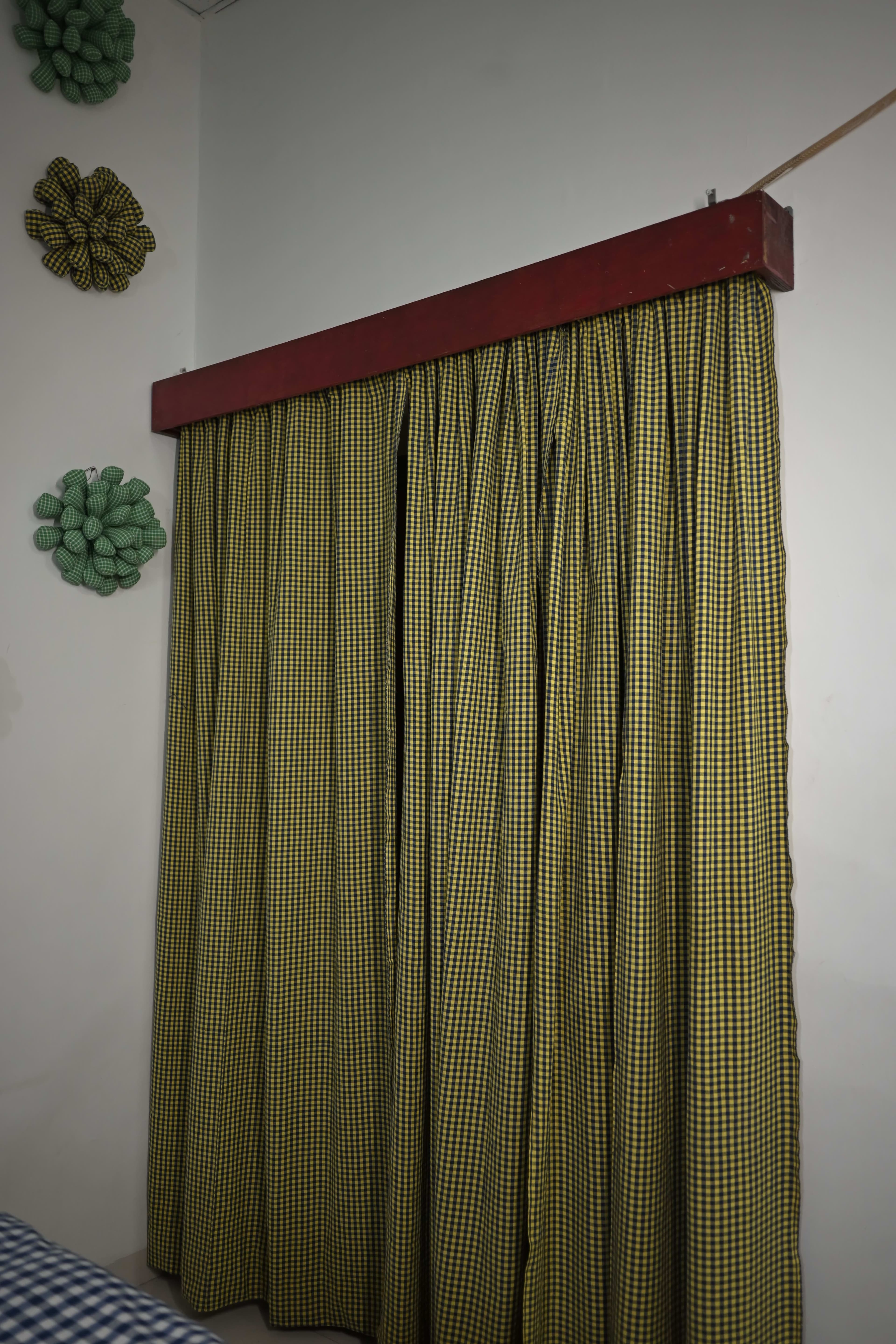Cotton Curtain (Dusk Yellow)