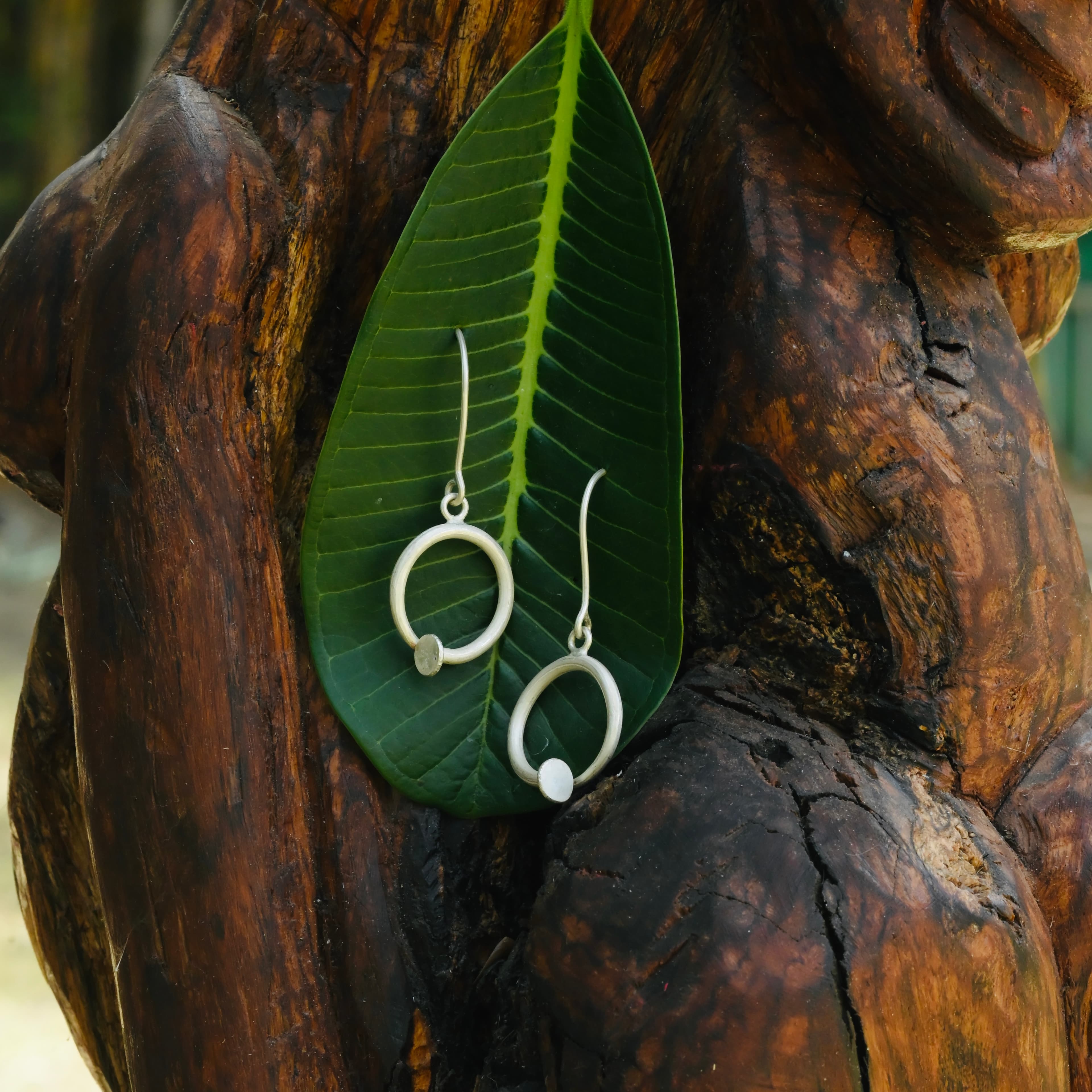 Kanti (किल) Silver Hanging Earring